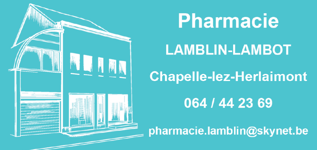 Pharmacie Lamblin-Lambot, partenaire du Chapelle Beer Fest