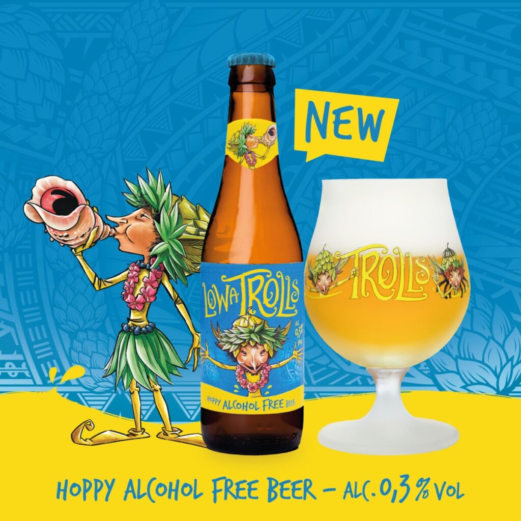 Lowa Trolls au bar sans alcool du Chapelle Beer Fest