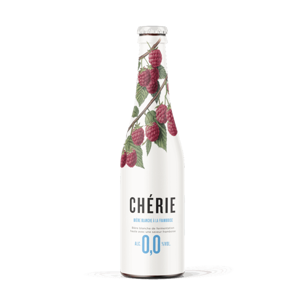 Chérie 00° Framboise au bar sans alcool du Chapelle Beer Fest